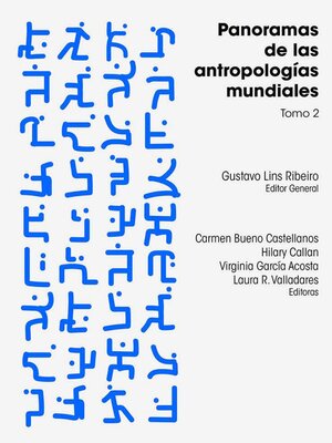 cover image of Panoramas de las antropologías mundiales. Tomo 2